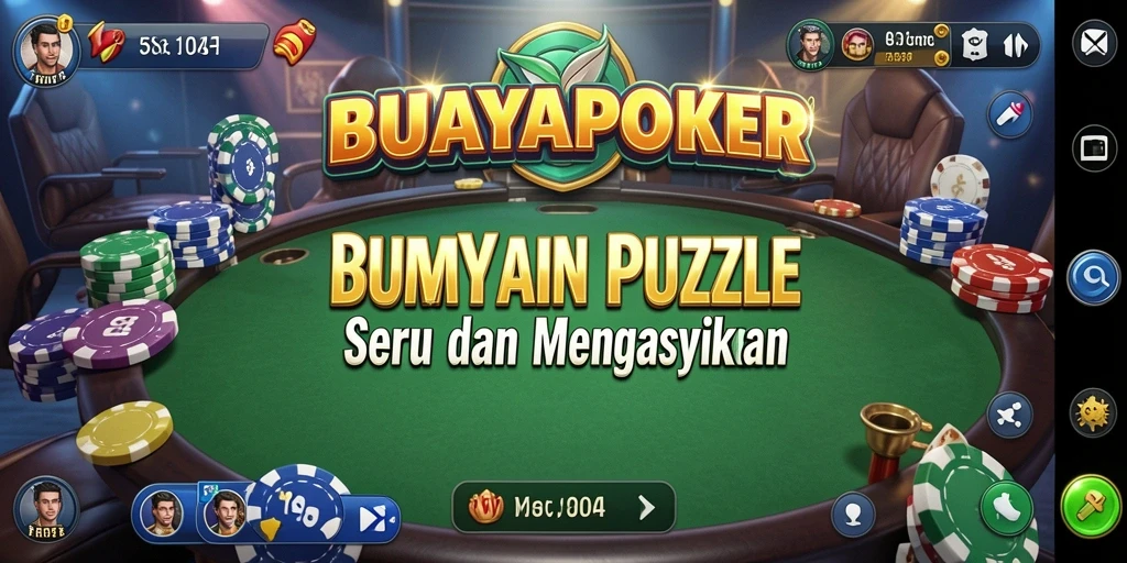 Tampilan gameplay BUAYAPOKER yang menarik dan menantang.