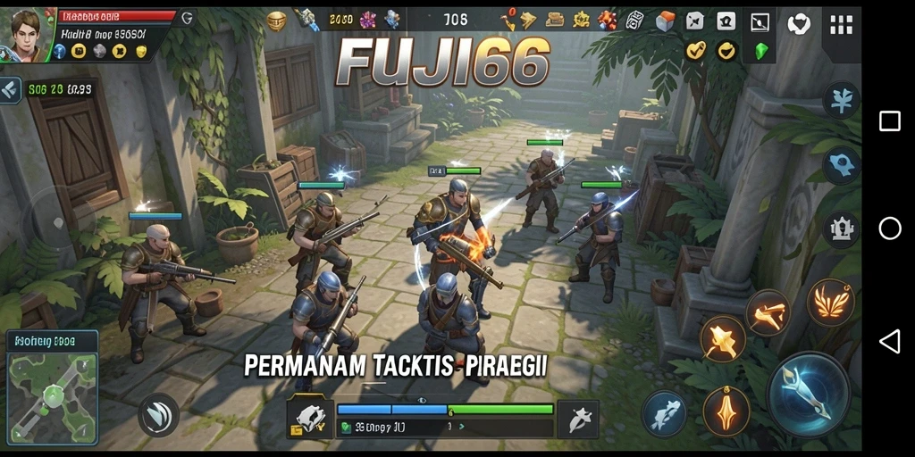 Gameplay seru dan taktis dalam FUJI66 yang memukau.