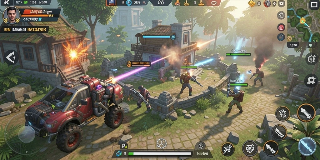 Tampilan gameplay GF777 yang dinamis dan menantang strategi.