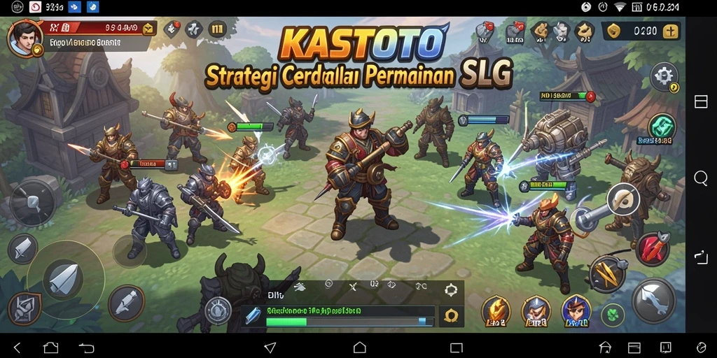 Tampilan gameplay KASTOTO dengan strategi yang mendebarkan.
