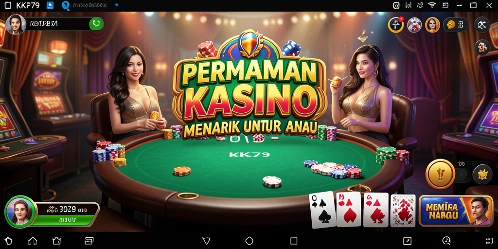 Tangkapan layar gameplay KPK79 yang menarik dan penuh warna.