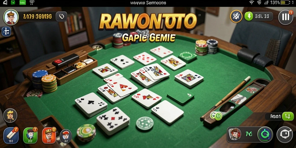 Tampilan gameplay seru dari RAWONTOTO dengan teman bermain.
