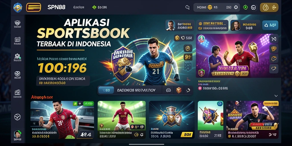 Tampilan antarmuka SPN88 yang menarik dan mudah digunakan.