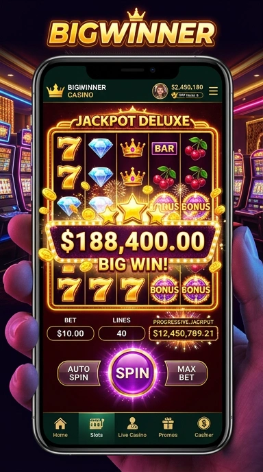 Pengguna menikmati pengalaman mengunduh aplikasi di bigwinner.